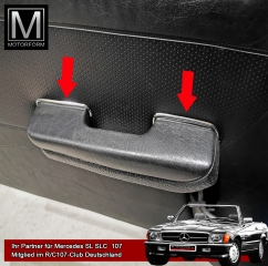 polished trim set for door panel Mercedes SL SLC 107