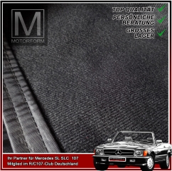 Cabrio-Cover (Tonneau)  für Mercedes SL R107