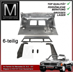 Reparaturblech-Satz 6-teilig Heizungsgebläse Mercedes SL SLC W10
