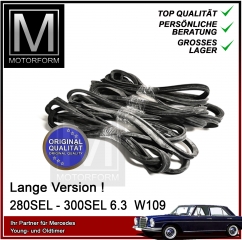 4-pieces sealkit in OE quality Mercedes 109 LWB 300SEL