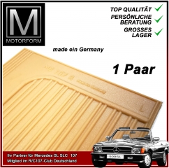 1 Paar Einstiegsleisten Mercedes SL SLC beige creme Germany