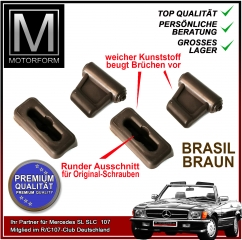 Sonnenblenden Clip Satz 4-teilig BRASIL BRAUN für SL R107