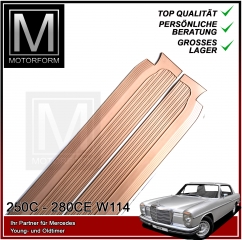 2 pieces sill cover set cream for Mercedes 114 Coupe