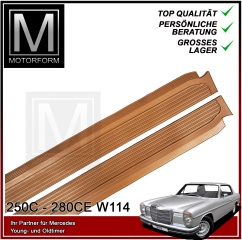 1 Paar Einstiegsleisten Mercedes W114 Coupé dattel