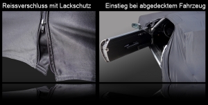 Silver Indoor Ganzgarage Mercedes V-Class KURZ