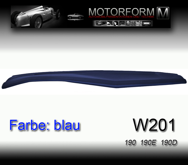 Mercedes 190 190E W201 Armaturenbrett-Cover - Motorform-Shop