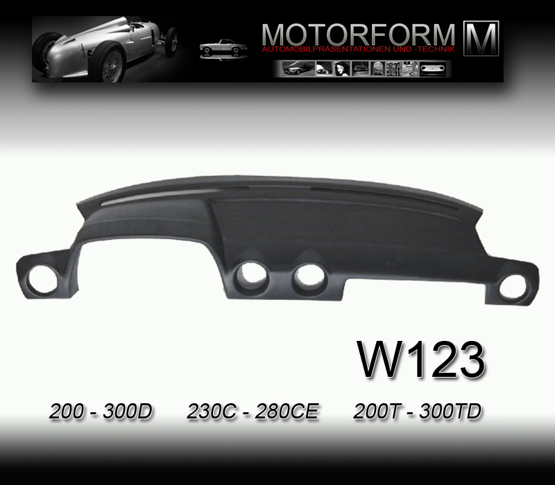 Mercedes W123 Armaturenbrett-Cover - Motorform-Shop