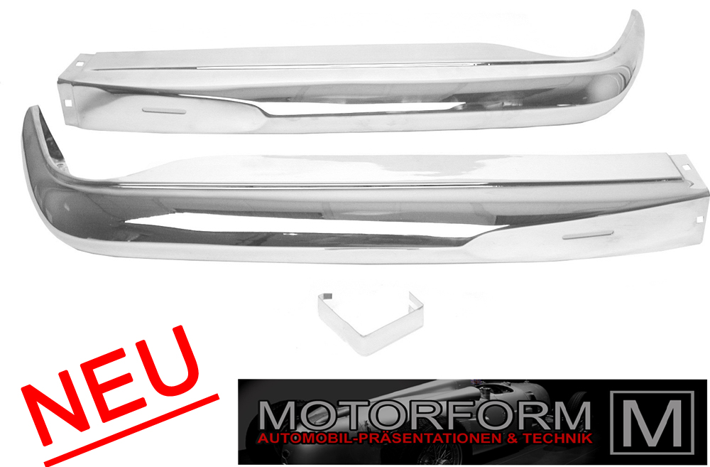 Mercedes SL W113 Pagode Chrom-Stossstange vorne - Motorform-Shop