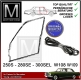 Rechte Türdichtung in Original Qualität für Mercedes W108 W109