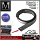 Right rubber seal for sill trim Mercedes SL 107 roadster