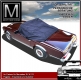 Cabrio-Cover Tonneau Cover for Mercedes SL 113 Pagoda black