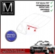 OE-Quality - Right horizontal softtop seal for Mercedes SL 107