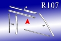 Verdeckdichtung waagerecht rechts Mercedes SL R107