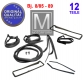 OE-Quality - Set of 107-body seals (12 pieces) Mercedes 560SL