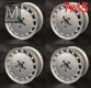 4 Aftermarket Kanaldeckel wheel rims size 7x15 H2 ET23 NEW