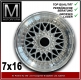 7x16 BBS Style wheel for Mercedes 107 108 116 123 111