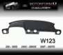 Armaturenbrett-Cover / Abdeckung Mercedes W123 schwarz