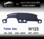 Armaturenbrett-Cover / Abdeckung Mercedes W123 blau