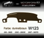 Armaturenbrett-Cover / Abdeckung Mercedes W123 dunkelbraun