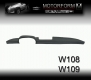 Armaturenbrett-Cover / Abdeckung Mercedes W108/W109 schwarz