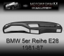 BMW 5-series E28 1981-87 Dashboard-Cover black