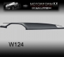 Armaturenbrett-Cover / Abdeckung Mercedes W124 schwarz