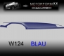 Armaturenbrett-Cover / Abdeckung Mercedes W124 blau