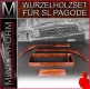Mercedes SL W113 Pagode Holzsatz 4-teilig Wurzelholz
