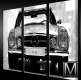 Mercedes W113 Pagode 3-teilig auf Leinwand mit Keilrahmen