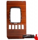 Zebrano Holz-Blende Automatik-Kulisse Mercedes SL R107