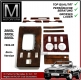 Wurzelholz Set Holz Mercedes 500SL R107 EU-Version