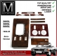 Wurzelholz Set Holz Mercedes 380SL R107 EU-Version