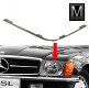 Chrom Zierleiste Scheinwerfer links Mercedes SL SLC W107