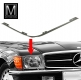 Chrom Zierleiste Scheinwerfer rechts Mercedes SL SLC W107