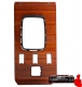 Zebrano Holz-Blende Automatik-Kulisse Mercedes SL R107