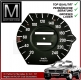 Speedo plate Mercedes 280SL 350SL 450SLC 1971-79