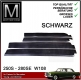 1 Satz Einstiegsleisten Mercedes W108 schwarz
