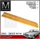 1 Paar Einstiegsleisten Mercedes W114 Coupé beige