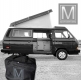 Optimo Outdoor Ganzgarage VW T3 mit Westfalia Klappdach