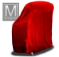 Hardtop-Cover rot fuer Mercedes 190SL 1955-62